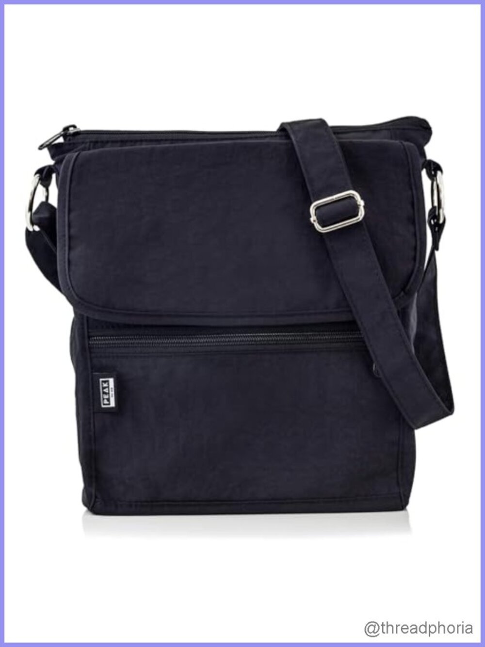 Nylon Crossbody Travel Purse RFID Blocking Shoulder Bag